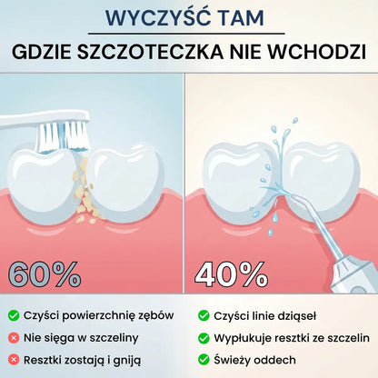 Oris™ | Irygator na resztki między zębami