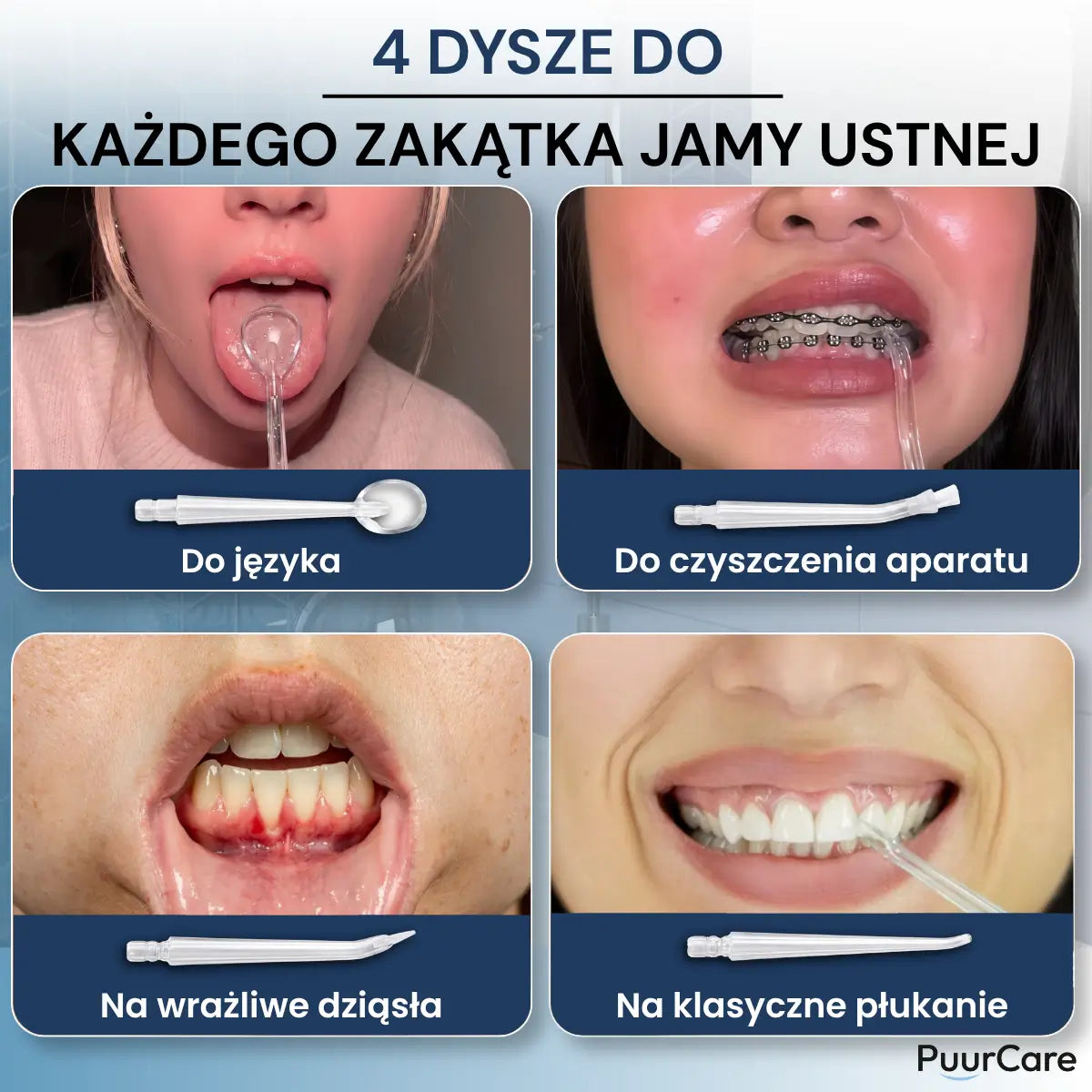 Oris™ | Irygator na resztki między zębami